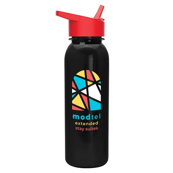 Terrain 24 oz. Metalike Bottle with flip straw lid. Looks and... from ASI 40480 Koozie Group