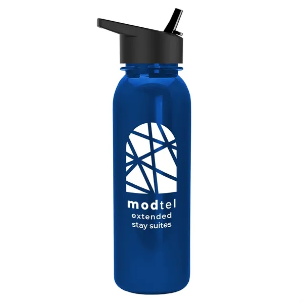 Terrain 24 oz. Metalike Bottle with flip straw lid. Looks and... from ASI 40480 Koozie Group