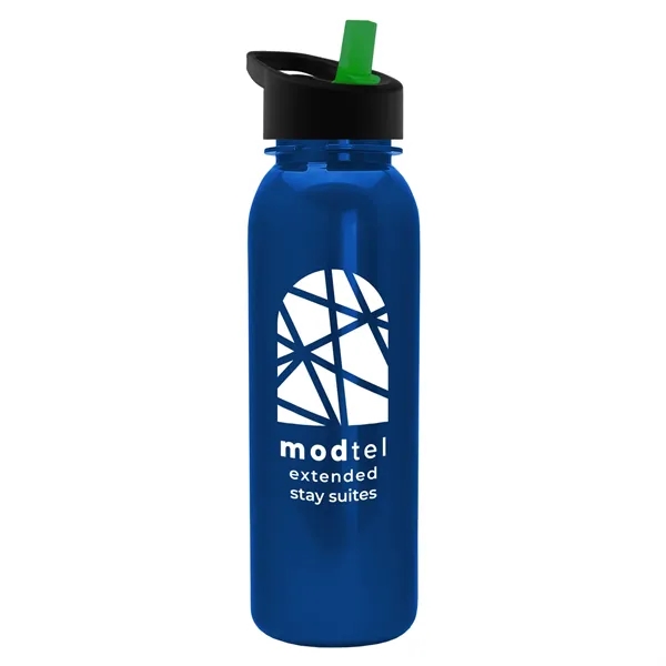 Terrain 24 oz. Metalike Bottle with flip straw lid. Looks and... from ASI 40480 Koozie Group