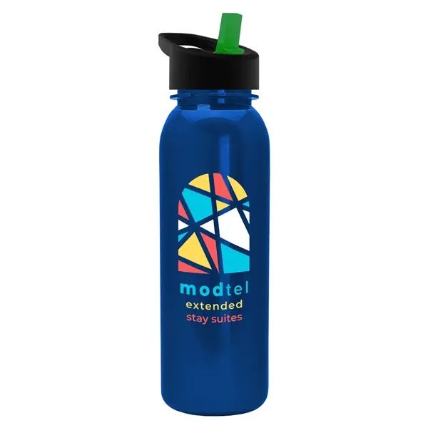 Terrain 24 oz. Metalike Bottle with flip straw lid. Looks and... from ASI 40480 Koozie Group