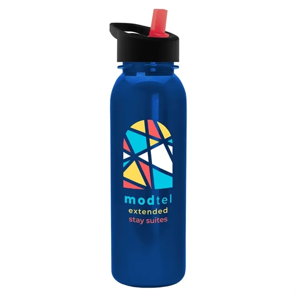 Terrain 24 oz. Metalike Bottle with flip straw lid. Looks and... from ASI 40480 Koozie Group