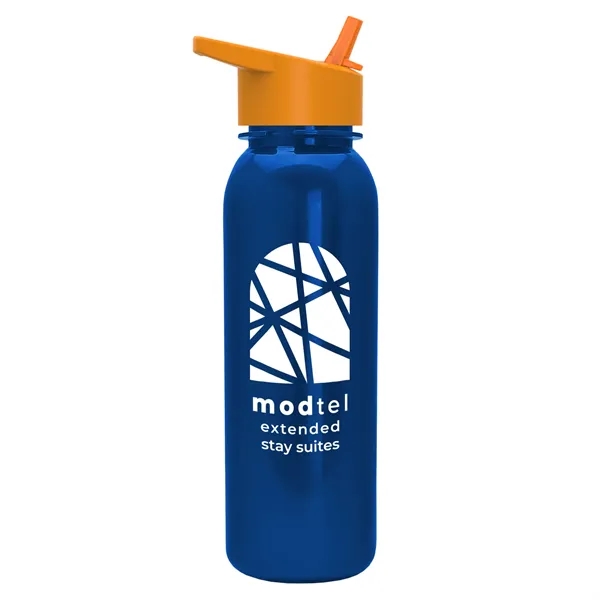 Terrain 24 oz. Metalike Bottle with flip straw lid. Looks and... from ASI 40480 Koozie Group
