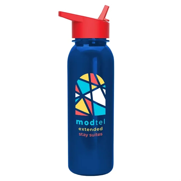 Terrain 24 oz. Metalike Bottle with flip straw lid. Looks and... from ASI 40480 Koozie Group