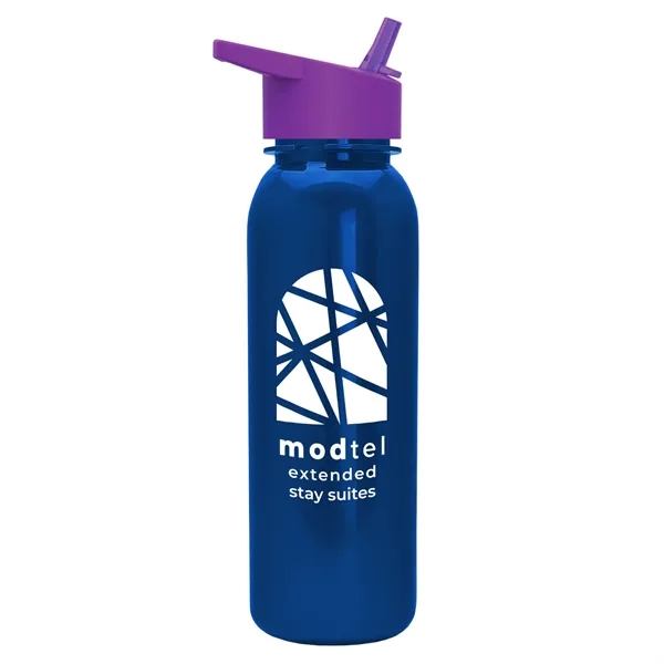 Terrain 24 oz. Metalike Bottle with flip straw lid. Looks and... from ASI 40480 Koozie Group