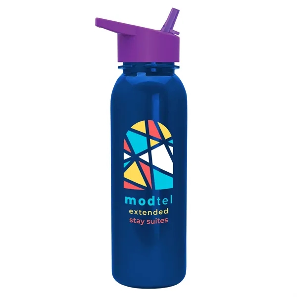 Terrain 24 oz. Metalike Bottle with flip straw lid. Looks and... from ASI 40480 Koozie Group