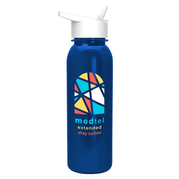 Terrain 24 oz. Metalike Bottle with flip straw lid. Looks and... from ASI 40480 Koozie Group