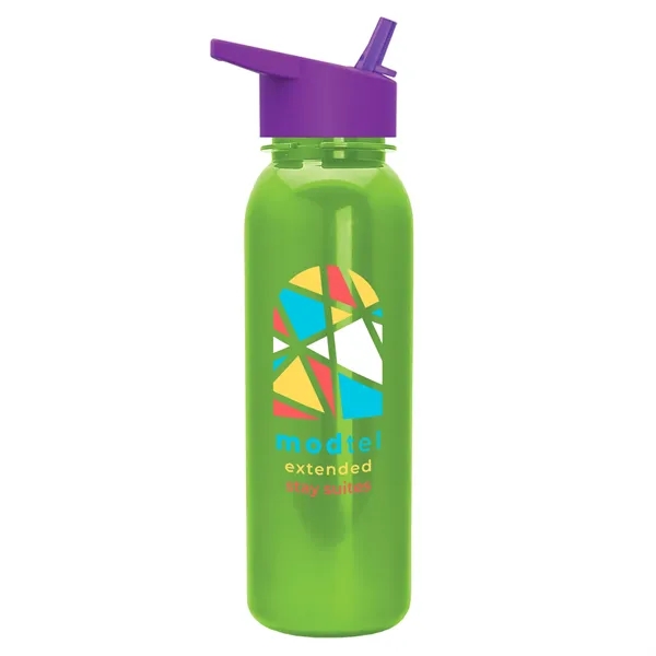 Terrain 24 oz. Metalike Bottle with flip straw lid. Looks and... from ASI 40480 Koozie Group