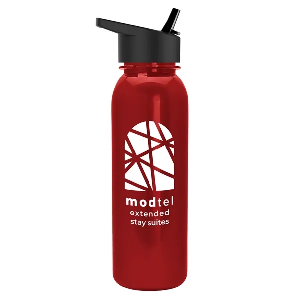 Terrain 24 oz. Metalike Bottle with flip straw lid. Looks and... from ASI 40480 Koozie Group