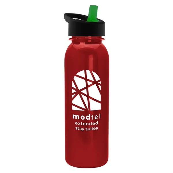 Terrain 24 oz. Metalike Bottle with flip straw lid. Looks and... from ASI 40480 Koozie Group