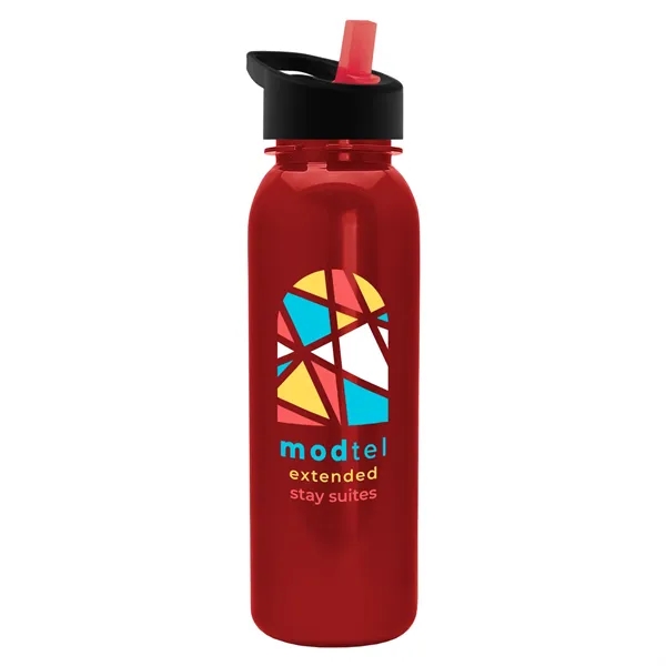 Terrain 24 oz. Metalike Bottle with flip straw lid. Looks and... from ASI 40480 Koozie Group
