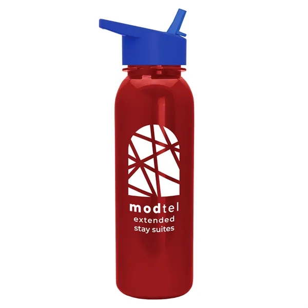 Terrain 24 oz. Metalike Bottle with flip straw lid. Looks and... from ASI 40480 Koozie Group