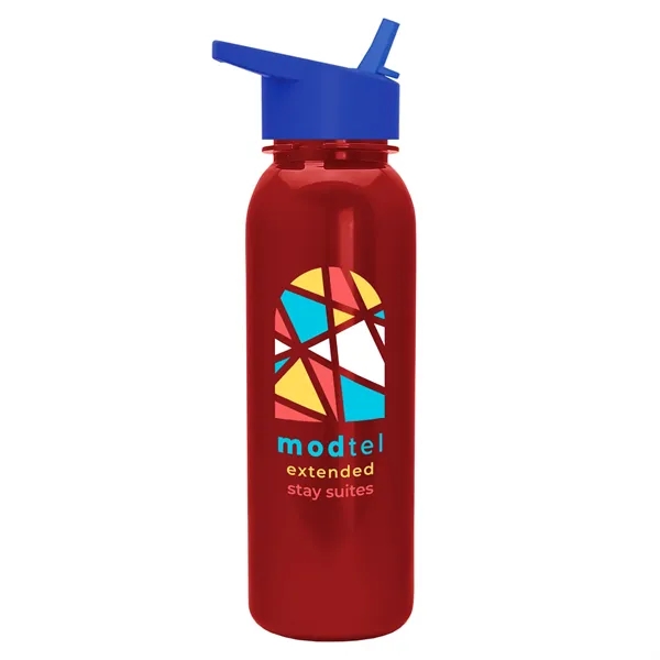 Terrain 24 oz. Metalike Bottle with flip straw lid. Looks and... from ASI 40480 Koozie Group