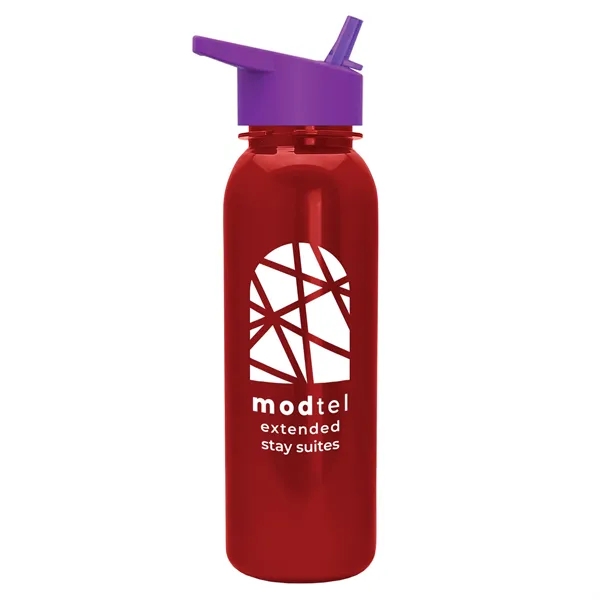Terrain 24 oz. Metalike Bottle with flip straw lid. Looks and... from ASI 40480 Koozie Group