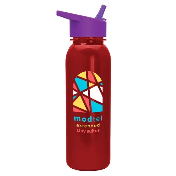 Terrain 24 oz. Metalike Bottle with flip straw lid. Looks and... from ASI 40480 Koozie Group