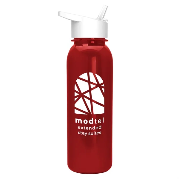 Terrain 24 oz. Metalike Bottle with flip straw lid. Looks and... from ASI 40480 Koozie Group