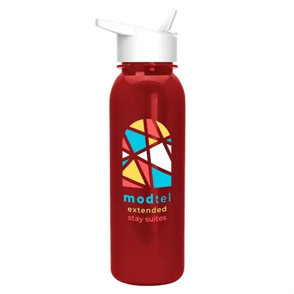 Terrain 24 oz. Metalike Bottle with flip straw lid. Looks and... from ASI 40480 Koozie Group