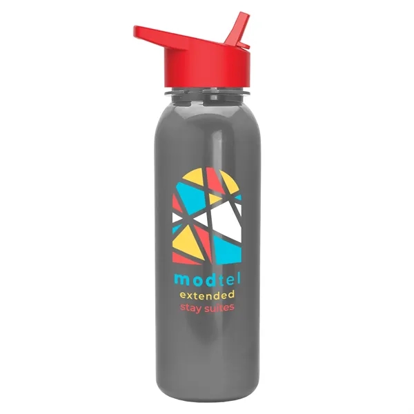 Terrain 24 oz. Metalike Bottle with flip straw lid. Looks and... from ASI 40480 Koozie Group