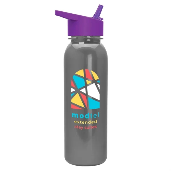 Terrain 24 oz. Metalike Bottle with flip straw lid. Looks and... from ASI 40480 Koozie Group
