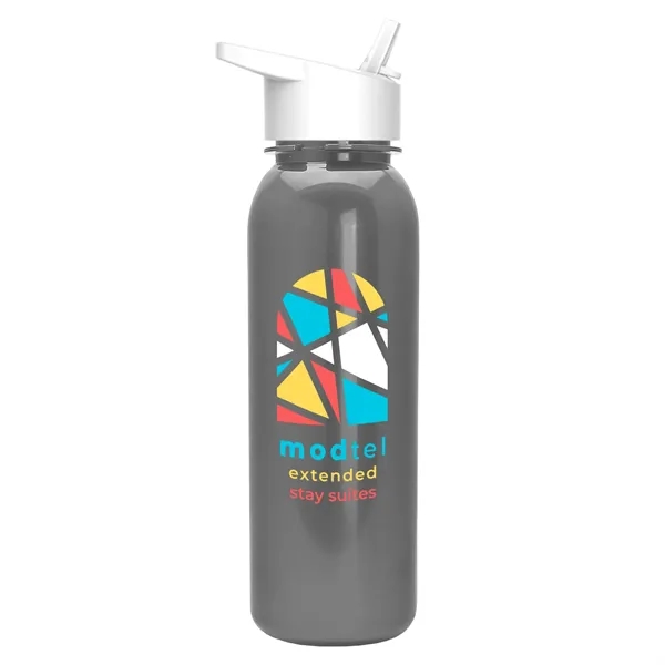 Terrain 24 oz. Metalike Bottle with flip straw lid. Looks and... from ASI 40480 Koozie Group