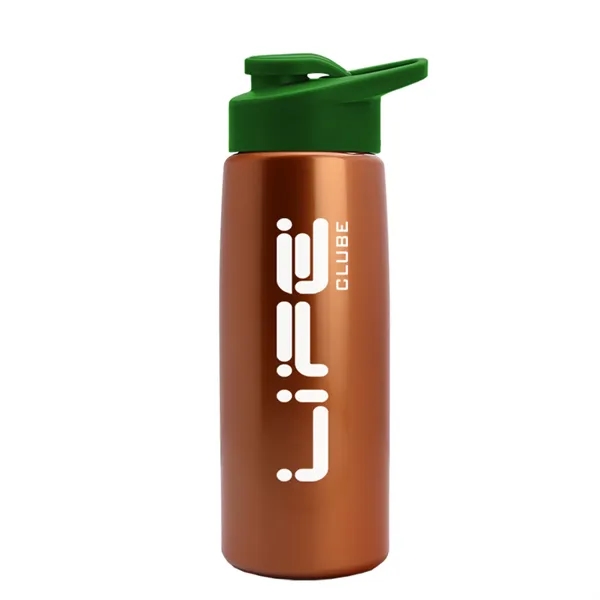 26 oz Metallic Flair Bottle - Drink Thru Lid... from ASI 40480 Koozie Group