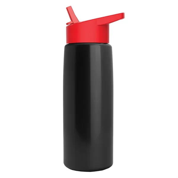 26 oz Metallic Bottle with Flip Straw lid... from ASI 40480 Koozie Group