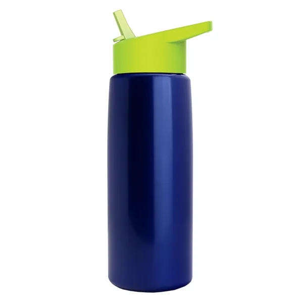 26 oz Metallic Bottle with Flip Straw lid... from ASI 40480 Koozie Group