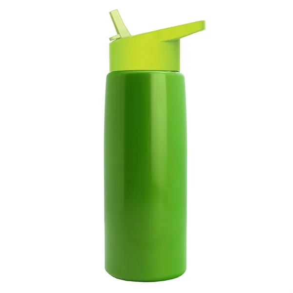 26 oz Metallic Bottle with Flip Straw lid... from ASI 40480 Koozie Group