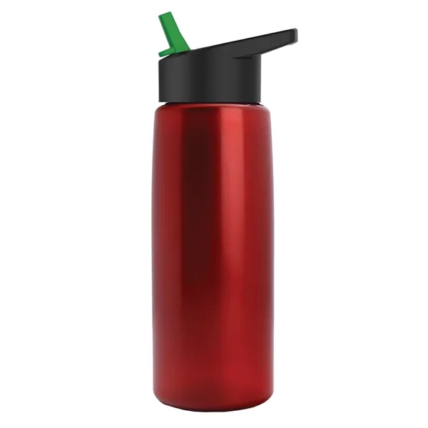 26 oz Metallic Bottle with Flip Straw lid... from ASI 40480 Koozie Group