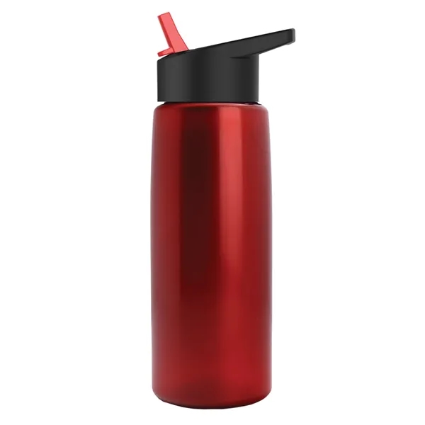 26 oz Metallic Bottle with Flip Straw lid... from ASI 40480 Koozie Group