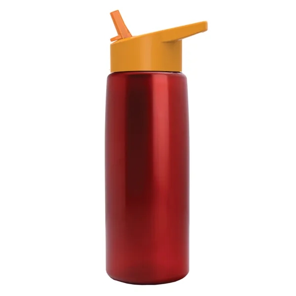 26 oz Metallic Bottle with Flip Straw lid... from ASI 40480 Koozie Group