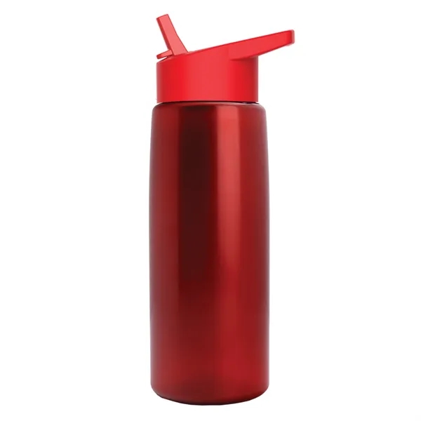26 oz Metallic Bottle with Flip Straw lid... from ASI 40480 Koozie Group