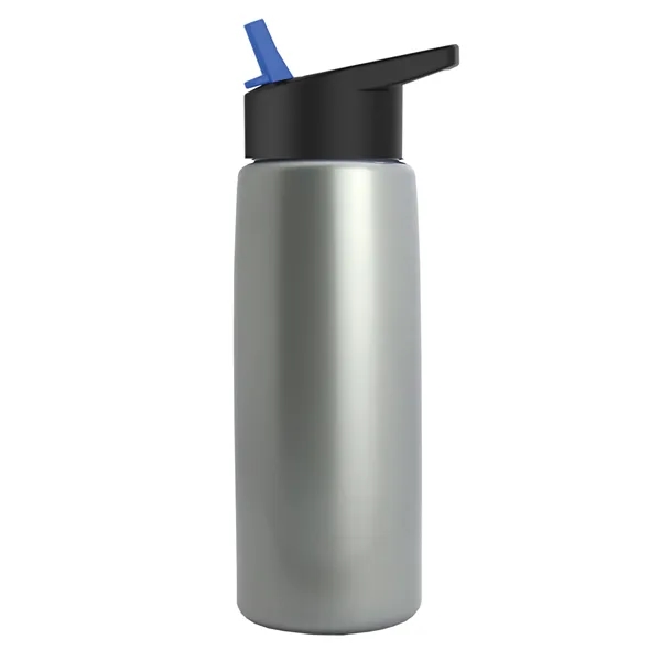 26 oz Metallic Bottle with Flip Straw lid... from ASI 40480 Koozie Group