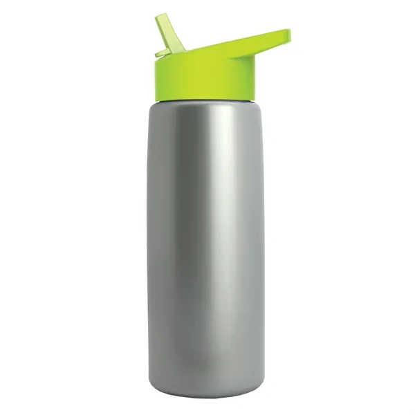 26 oz Metallic Bottle with Flip Straw lid... from ASI 40480 Koozie Group