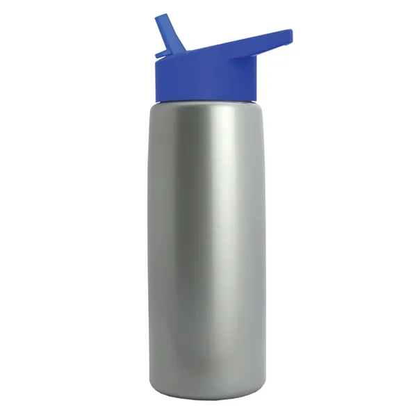 26 oz Metallic Bottle with Flip Straw lid... from ASI 40480 Koozie Group