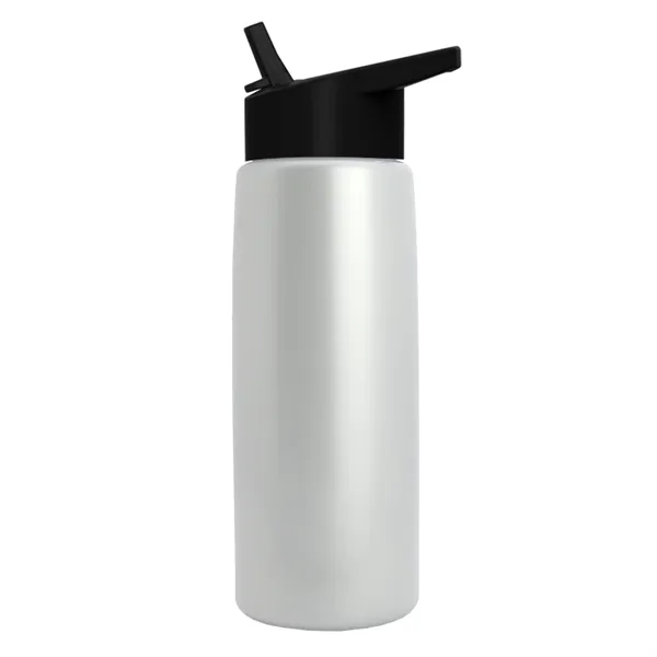 26 oz Metallic Bottle with Flip Straw lid... from ASI 40480 Koozie Group