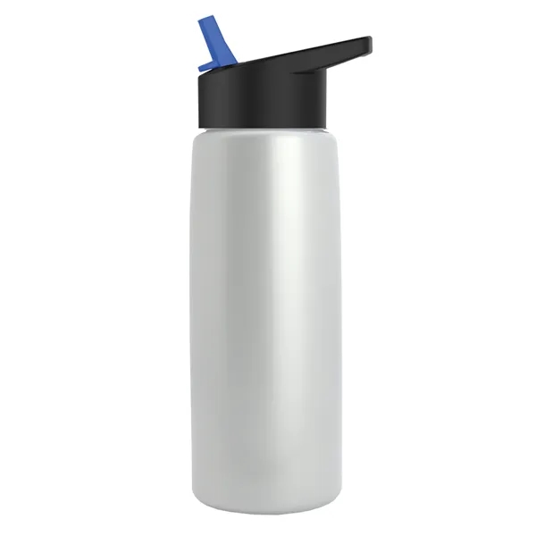 26 oz Metallic Bottle with Flip Straw lid... from ASI 40480 Koozie Group