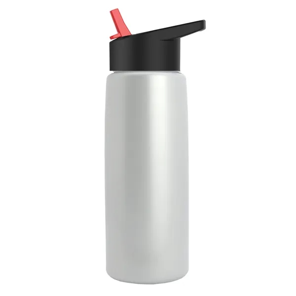 26 oz Metallic Bottle with Flip Straw lid... from ASI 40480 Koozie Group