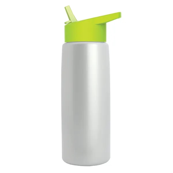 26 oz Metallic Bottle with Flip Straw lid... from ASI 40480 Koozie Group