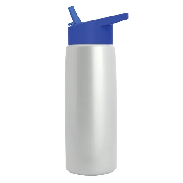 26 oz Metallic Bottle with Flip Straw lid... from ASI 40480 Koozie Group