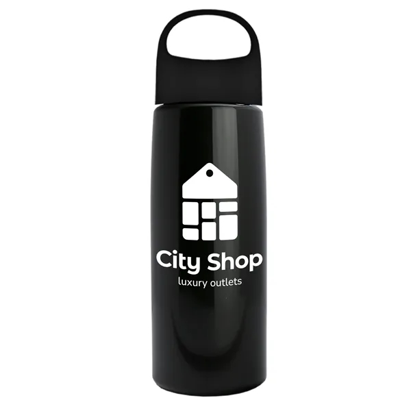 26 oz Metalike Flair  Bottle with Oval Crest Lid... from ASI 40480 Koozie Group