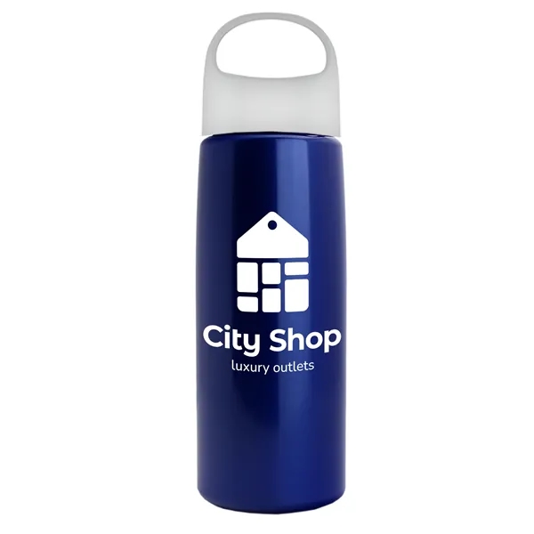 26 oz Metalike Flair  Bottle with Oval Crest Lid... from ASI 40480 Koozie Group