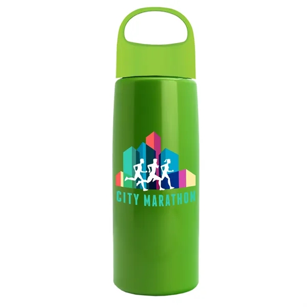 26 oz Metalike Flair  Bottle with Oval Crest Lid... from ASI 40480 Koozie Group