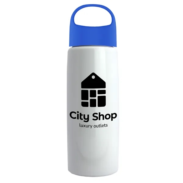 26 oz Metalike Flair  Bottle with Oval Crest Lid... from ASI 40480 Koozie Group