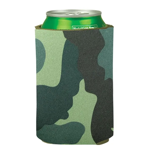 Camouflage Pocket Can Holder fits 12 oz. cans and bottles.... from ASI 40480 Koozie Group