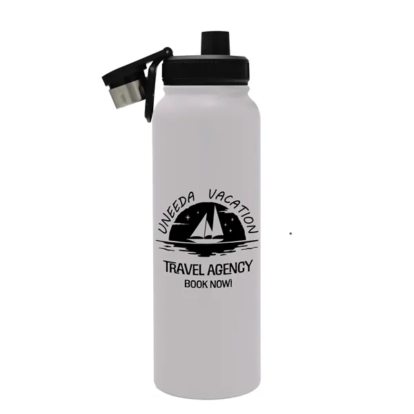 33 oz. Stainless Steel, Screw On Lid... from ASI 40480 Koozie Group