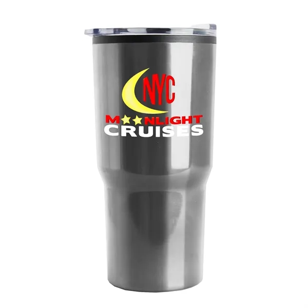 Carova - 18 oz. Stainless Steel Shell Auto Tumbler... from ASI 40480 Koozie Group