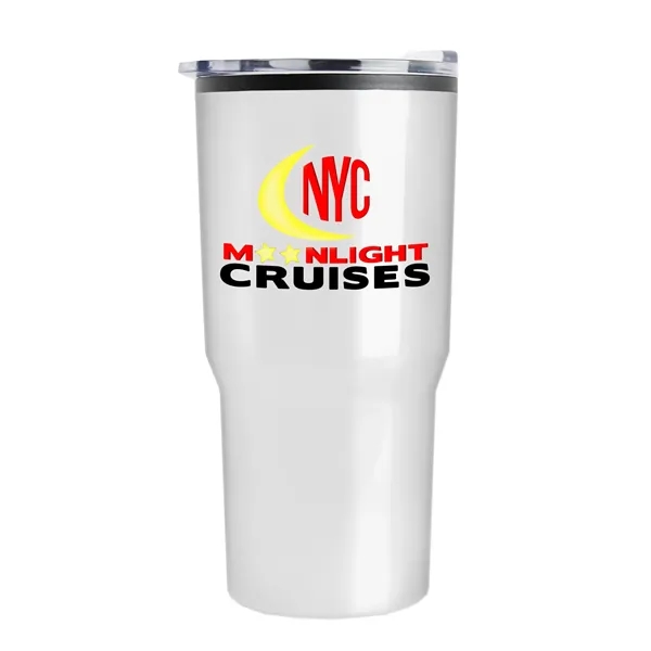Carova - 18 oz. Stainless Steel Shell Auto Tumbler... from ASI 40480 Koozie Group