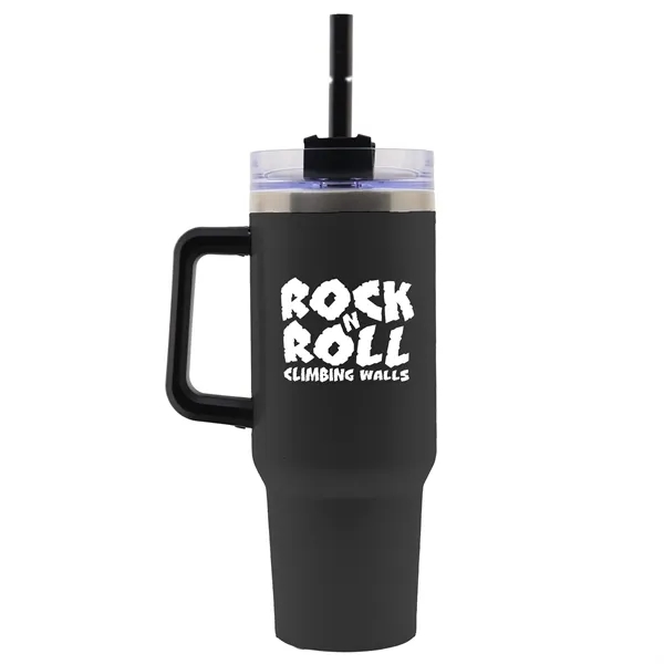 Garyline® Trek Stainless Steel Mug with Handle - 40 oz.... from ASI 40480 Koozie Group