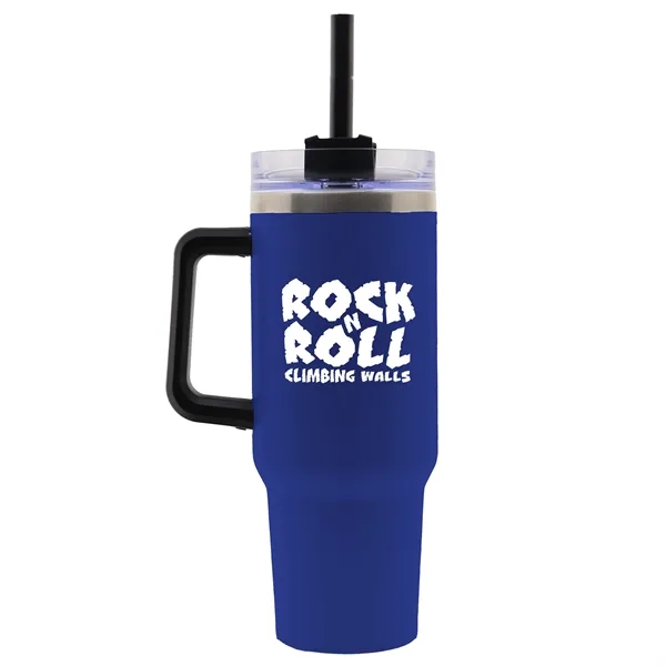 Garyline® Trek Stainless Steel Mug with Handle - 40 oz.... from ASI 40480 Koozie Group