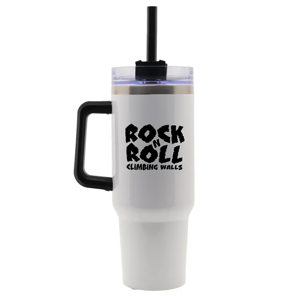 Garyline® Trek Stainless Steel Mug with Handle - 40 oz.... from ASI 40480 Koozie Group